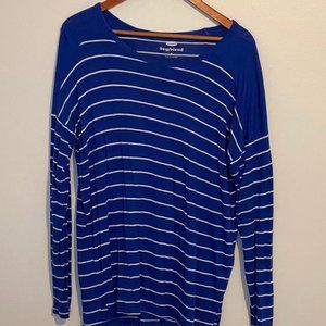 Long sleeve striped shirt